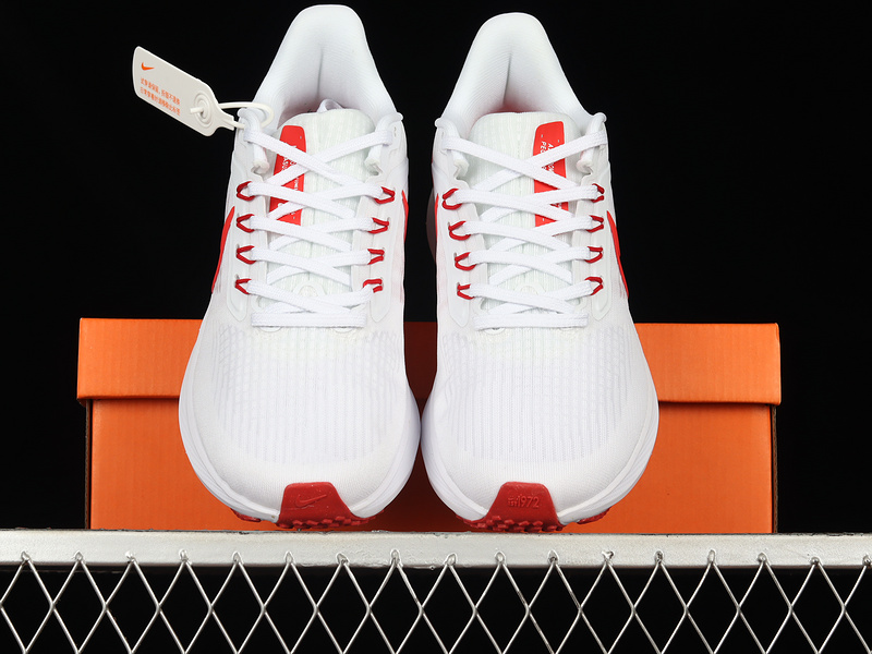 Air Zoom Pegasus 39 White/White/Red 3