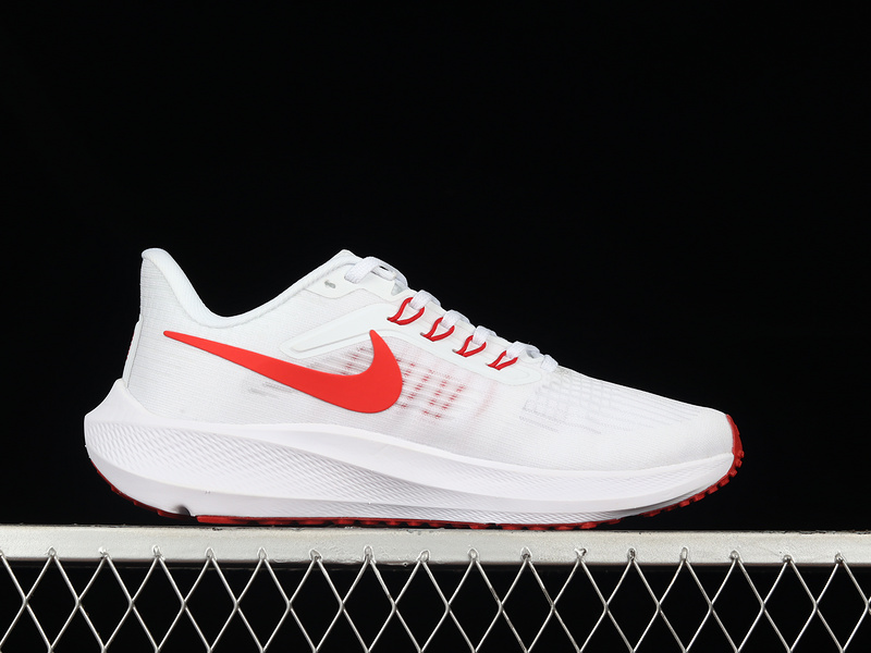 Air Zoom Pegasus 39 White/White/Red 7