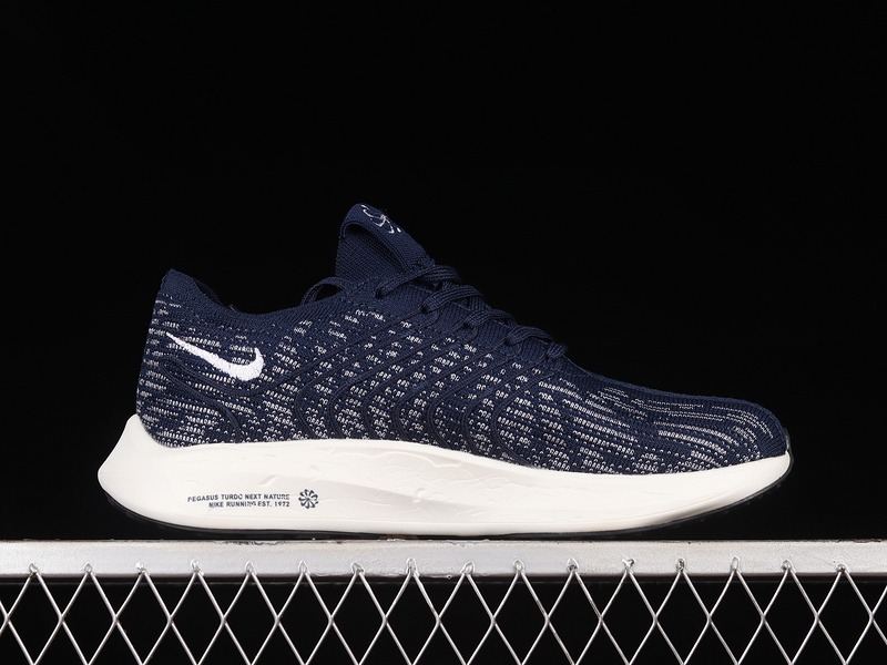 Air Zoom Pegasus Turbo Next Nature Navy Blue/White/Black 19