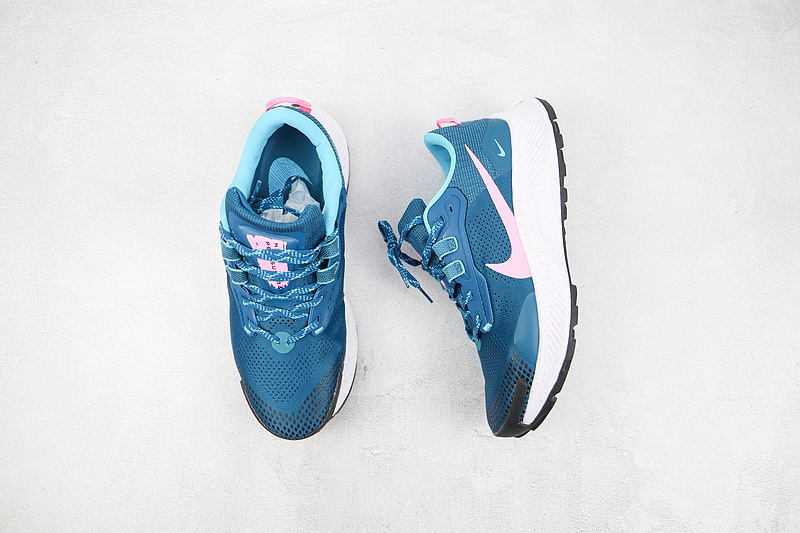 Air Zoom Pegasus Trail 3 Dark Teal Green/Armory Navy/Turquoise Blue/Pink Glow 13