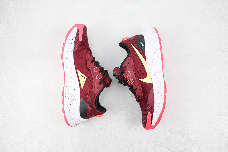 Air Zoom Pegasus Trail 3 Red/Pink/Yellow-White-Black 11