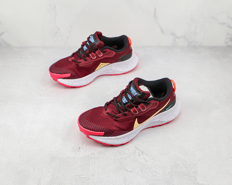 Air Zoom Pegasus Trail 3 Red/Pink/Yellow-White-Black 15