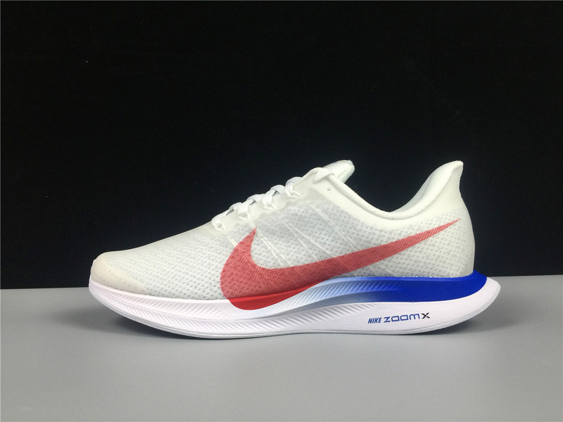 Air Zoom Pegasus 35 Turbo White/Blue Void-Racer Blue/Red 37