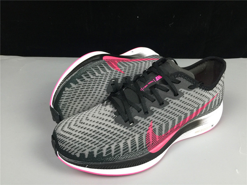 Air Zoom Pegasus Turbo 2.0 Running Shoes Dark Gray/Pink/White 25