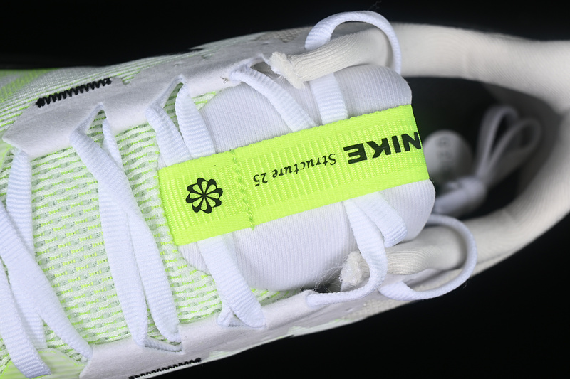 Air Zoom Structure 25 White/Volt/Phantom/Black 3