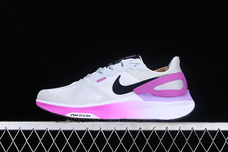 Air Zoom Structure 25 White/Pure Platinum/Fuchsia Dream/Black 15