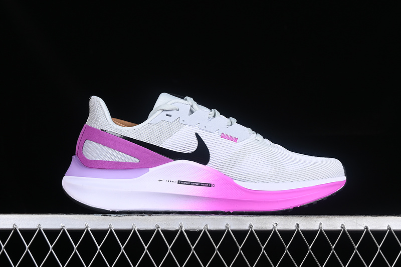 Air Zoom Structure 25 White/Pure Platinum/Fuchsia Dream/Black 21