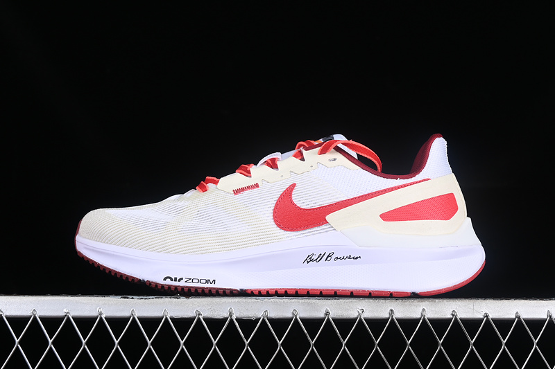 Air Zoom Structure 25 Premium White/Coconut Milk/Siren Red/University Red 5