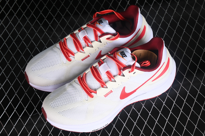 Air Zoom Structure 25 Premium White/Coconut Milk/Siren Red/University Red 13