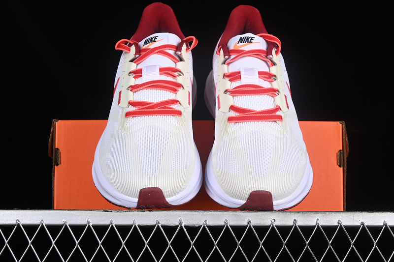 Air Zoom Structure 25 Premium White/Coconut Milk/Siren Red/University Red 15