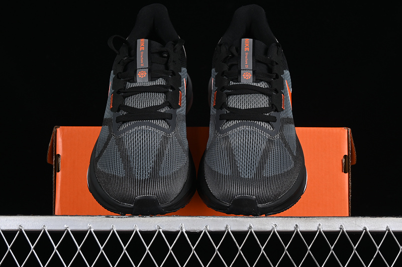 Air Zoom Structure 25 2024 Smoke Grey/Black/Dark Smoke Grey/Safety Orange 13