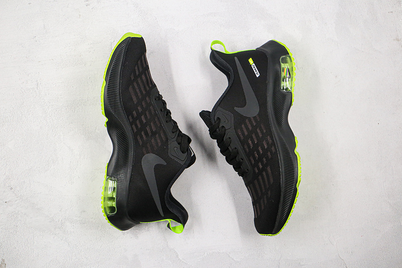 Air Zoom Structure 38X Black/Black/Fluorescent Green 11