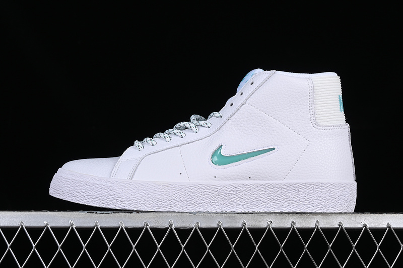 Sb Zoom Blazer Mid White/Green 9