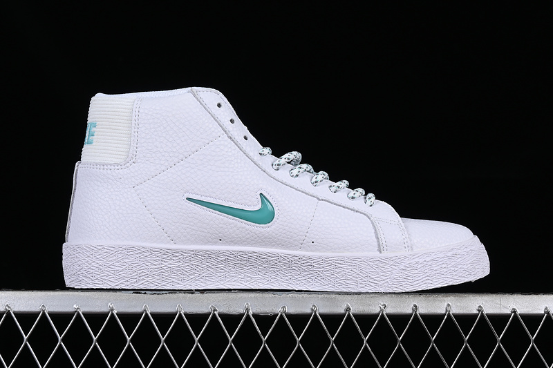 Sb Zoom Blazer Mid White/Green 15