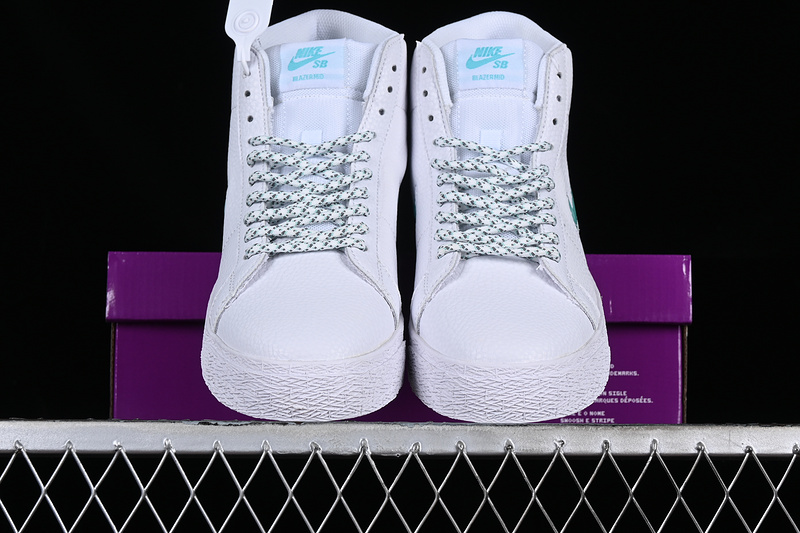 Sb Zoom Blazer Mid White/Green 21