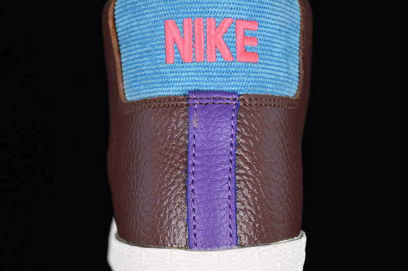 Sb Zoom Blazer Mid White/Purple/Blue/Brown 29