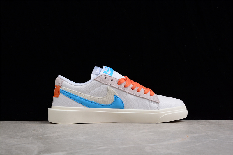 Sacai X Blazer Low White/Blue/Orange 29