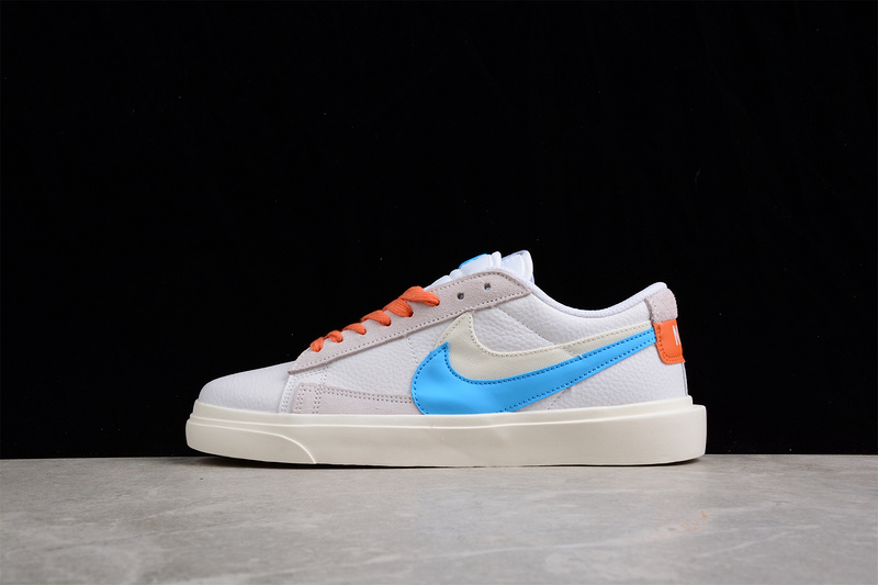 Sacai X Blazer Low White/Blue/Orange 31