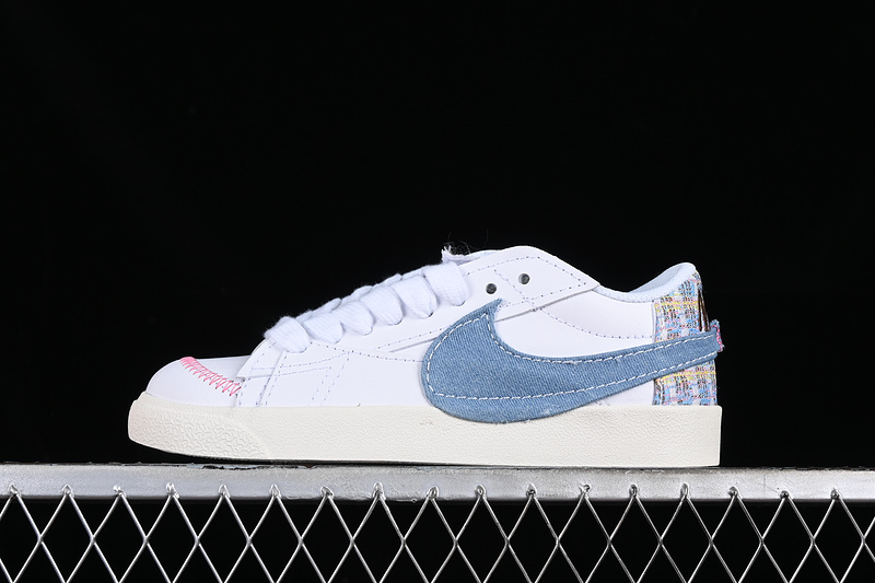 Blazer Low 77 Vntg White/Blue/Brown 11