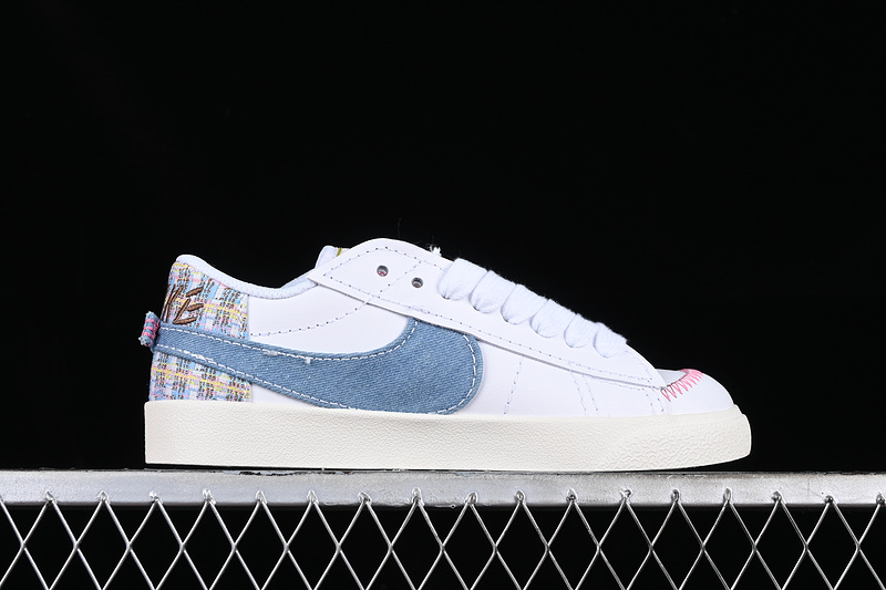 Blazer Low 77 Vntg White/Blue/Brown 21