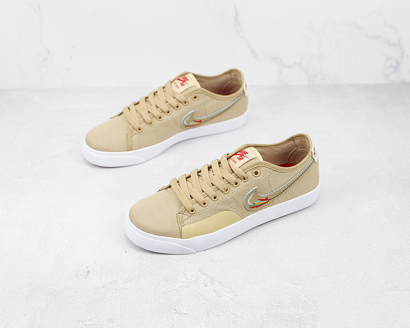 Daan Van Der Linden X Blazer Court Sb Grain Grain/Light Bone/Sail 7