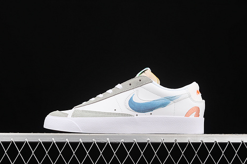 Mayumi Yamase X Blazer Low '77 Flyleather Earth Day White/Multi-Color 7