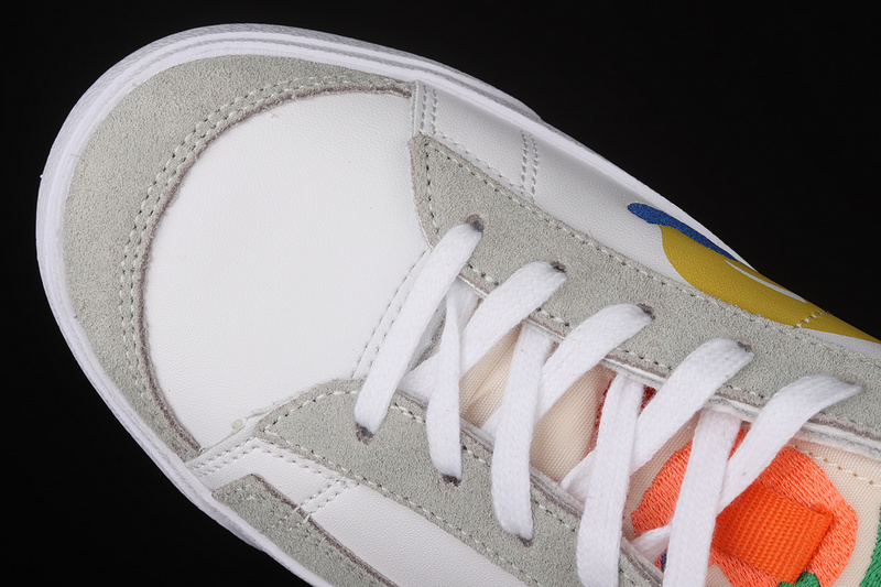 Mayumi Yamase X Blazer Low '77 Flyleather Earth Day White/Multi-Color 9