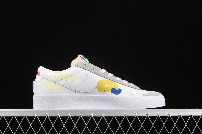 Mayumi Yamase X Blazer Low '77 Flyleather Earth Day White/Multi-Color 15