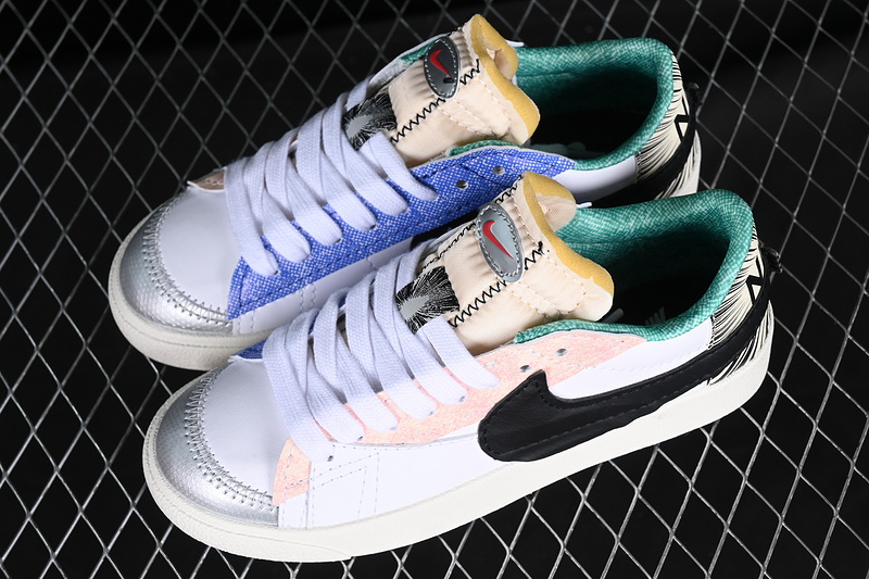 Blazer Low 77 Vntg White/Black/Pink 11