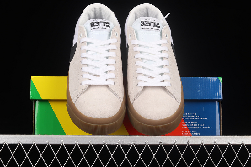 Sb Zoom Blazer Low Pro Gt White/Black/Gum 5