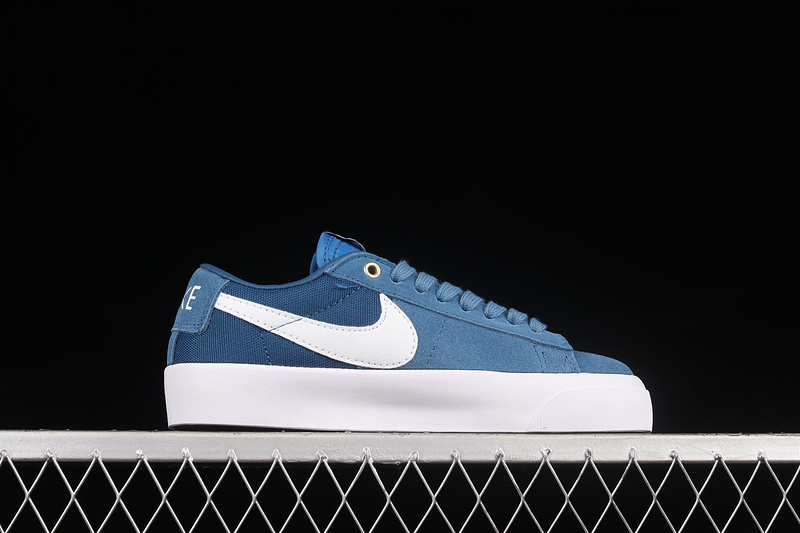 Zoom Blazer Low Pro Gt Sb Court Blue/Gum Light Brown/White 15