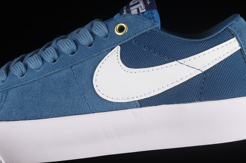 Zoom Blazer Low Pro Gt Sb Court Blue/Gum Light Brown/White 31