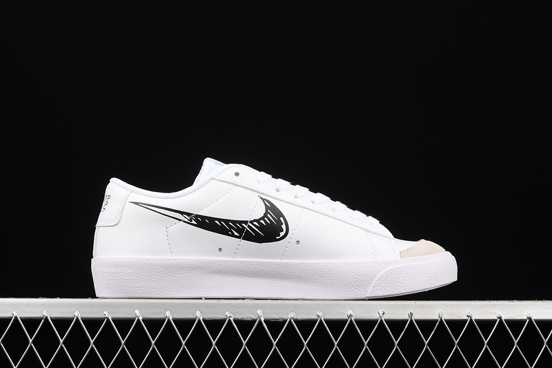 Blazer Low 77 Gs Sketch White/Black/Pure Platinum 7