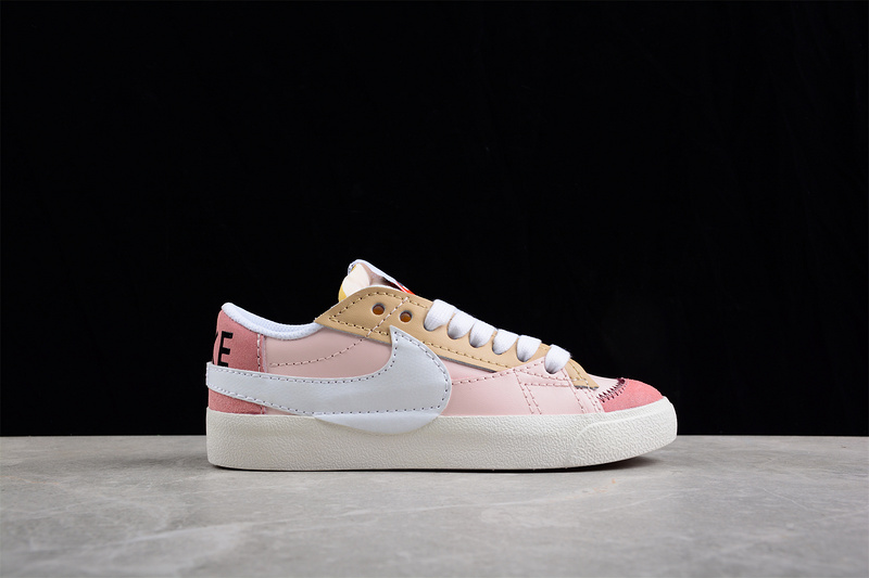 Blazer Low 77 Jumbo Pink/White/Brown 27