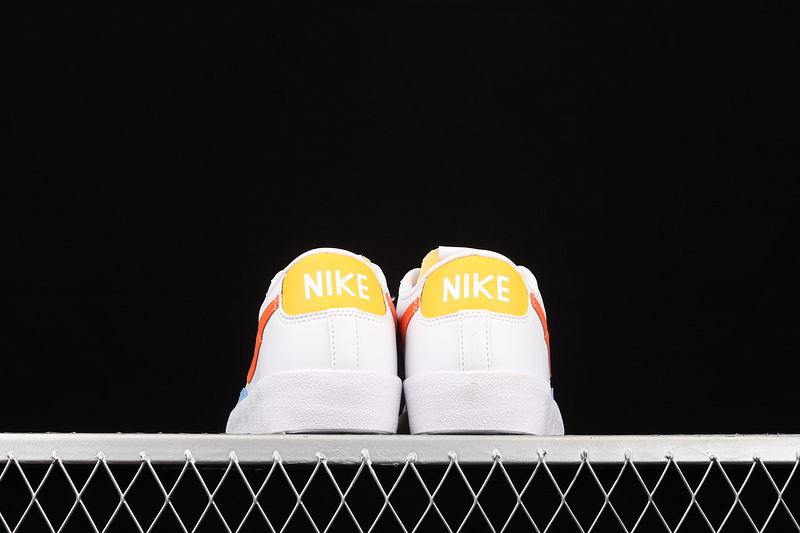 Blazer Low 77 Vintage White/Orange/Light Blue 5