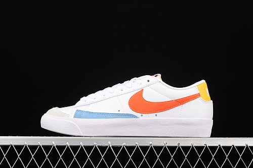 Blazer Low 77 Vintage White/Orange/Light Blue 27