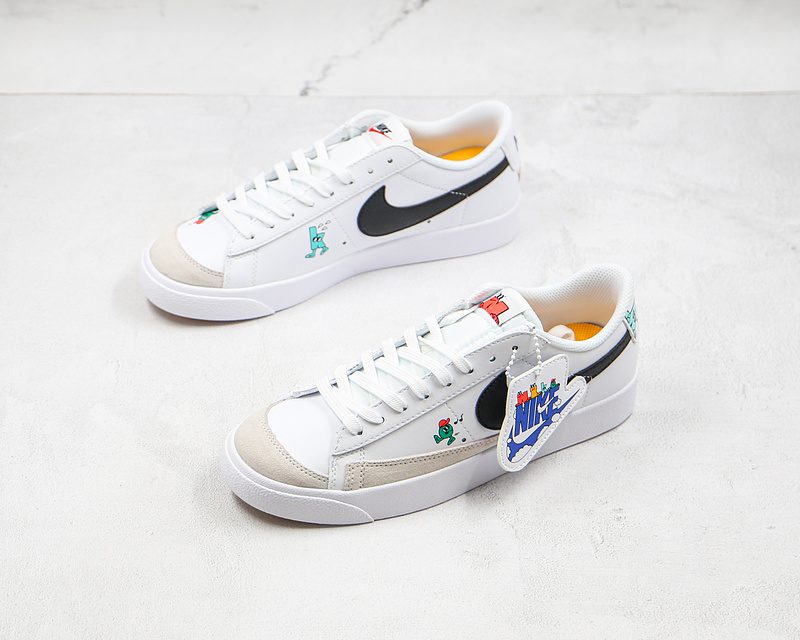 Blazer Low 77 Gs The World Is Your Playground White/Bright Crimson/Black 5