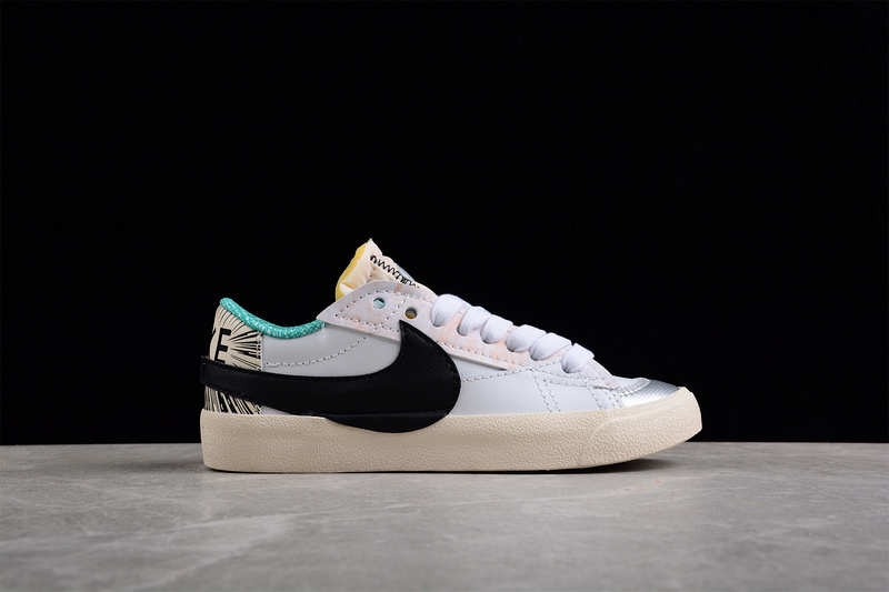 Blazer Low Jumbo Mighty Swooshers White/Purple/Orange 5