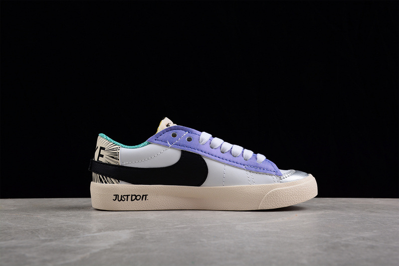 Blazer Low Jumbo Mighty Swooshers White/Purple/Orange 27