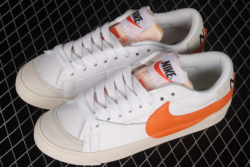 Blazer Low White/Grey/Orange 7