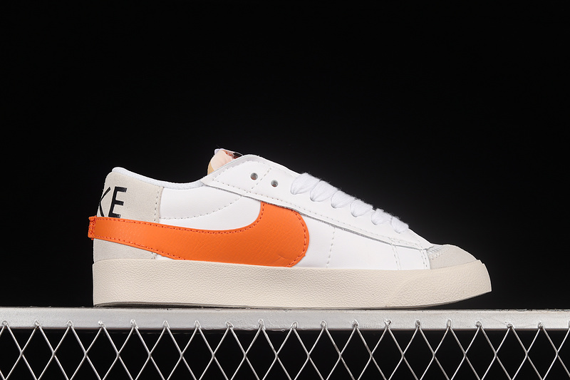 Blazer Low White/Grey/Orange 27