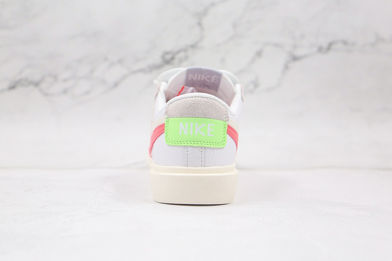 Blazer Low X Sacai Pink/Green/Varisity White 7