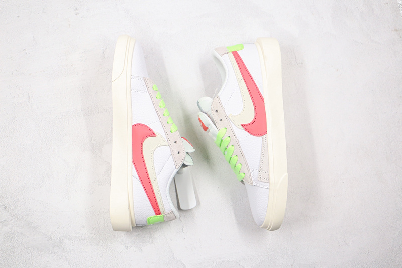 Blazer Low X Sacai Pink/Green/Varisity White 17