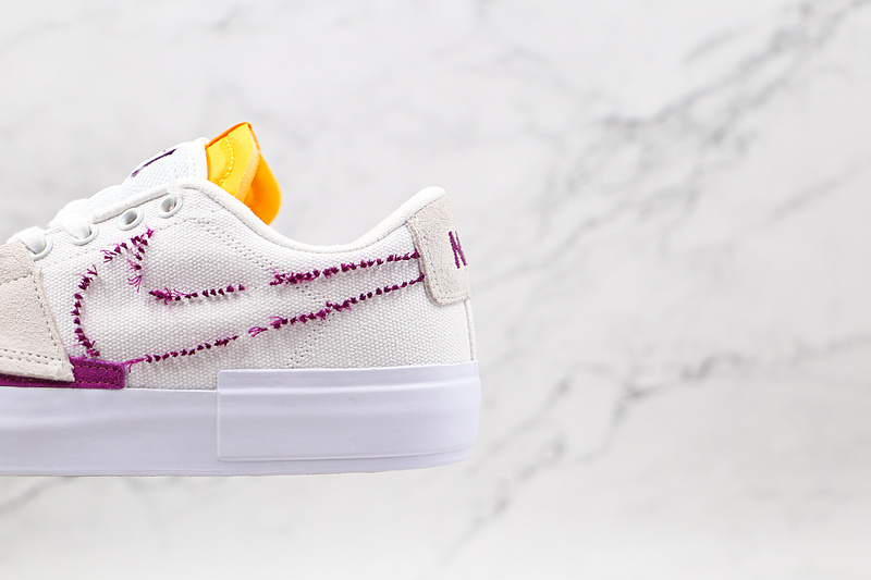 Sb Blazer Mid Edge Hack Pack White/Yellow/Purple 13