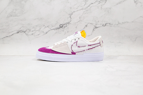 Sb Blazer Mid Edge Hack Pack White/Yellow/Purple 17