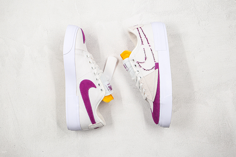 Sb Blazer Mid Edge Hack Pack White/Yellow/Purple 19