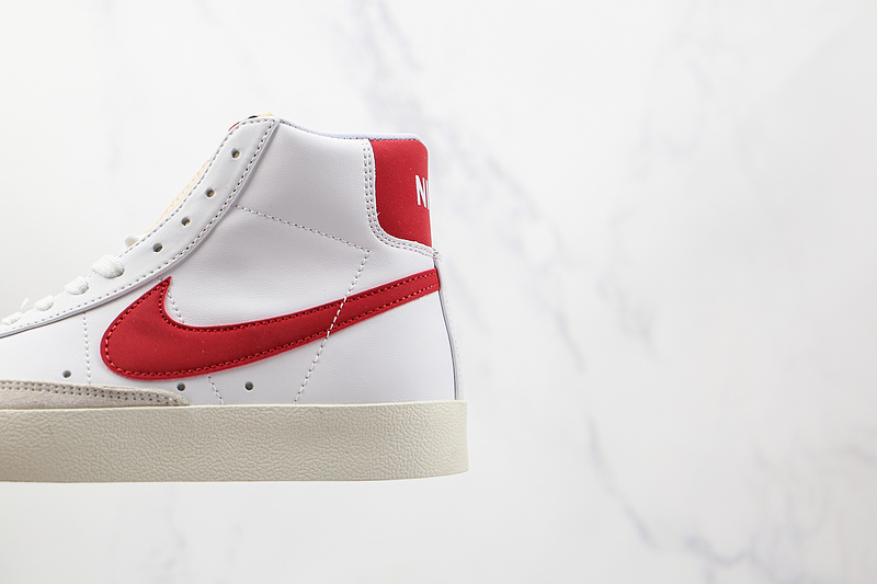 Blazer Mid 77 Vintage White/White/Sail/Team Red 7