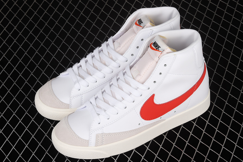 Blazer Mid 77 Vintage Habanero Red/Sail-White 13