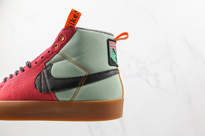 Blazer Sb Mid Premium Acclimate Pack - Sport Spice Jade Smoke/Black/White 5