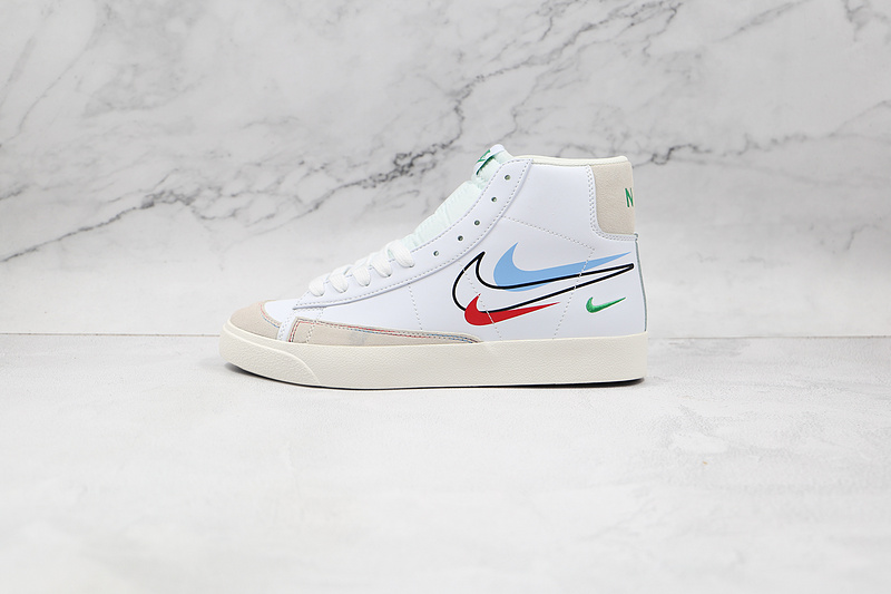 Blazer Mid 77 White/Red/Blue 3